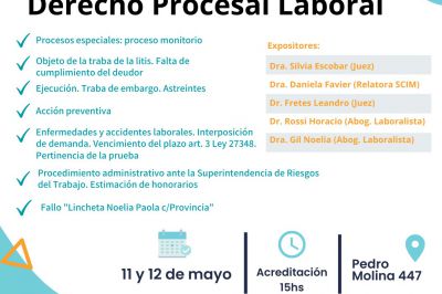 Taller Derecho Procesal Laboral